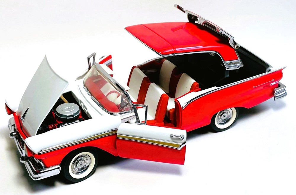 Ford Custom Built Concept Classic Car1:24Hot Rod Race gt TIN Metal Model1950