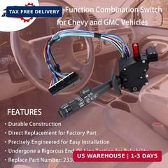 Multifunction Combination Turn Signal Switch for | 1995-2002 Chevy Tahoe S10 GMC