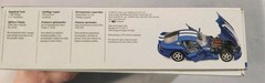Dodge Viper GTS Metal Body Kit Number 181 made by Testors Bburago 1996 1:24