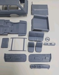 ABS-LIKE RESIN 3D PRINTED 1/25 1973 OLDSMOBILE VISTA CRUISER STATION WAGON KIT