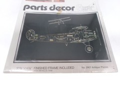 General Crafts Parts Decor Model Kit No 2907 Antique Planes 1973 VTG Sealed