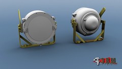 1:35 Resin Infrared Searchlight OU 3GA for 2S1 Gvozdika