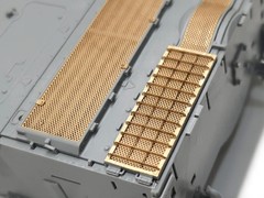 1:35 PE Detail Set Fender Shelves for scale model T 62 Zvezda
