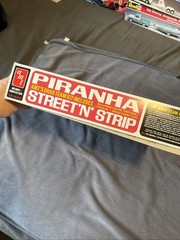 AMT 1/25 Piranha Drag Team Street’n’Strip Model Kit AMT1113 New Open Box