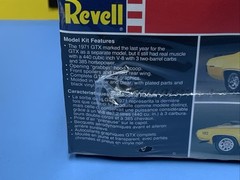 VINTAGE Revell ‘71 Plymouth GTX #7608. Plastic Model Kit NEW