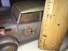 1/48 ? German Steyr Type 1500A Kommandeurwagen Model – 5-1/2” X 2” X 2-1/4” high