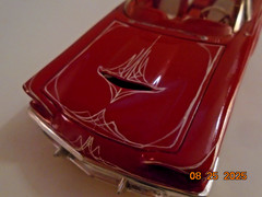AMT, 1959 Ford Thunderbird Conv. Red, 1/24