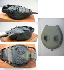 PSM 1/16 Leopard 1 A5 / A1 A1 Turret Conversion set for Tamiya Leopard A4