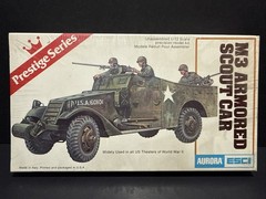 M3 ARMORED SCOUT CAR 1-72 SCALE Plastic Model ESCI #6207 Factory SEALED