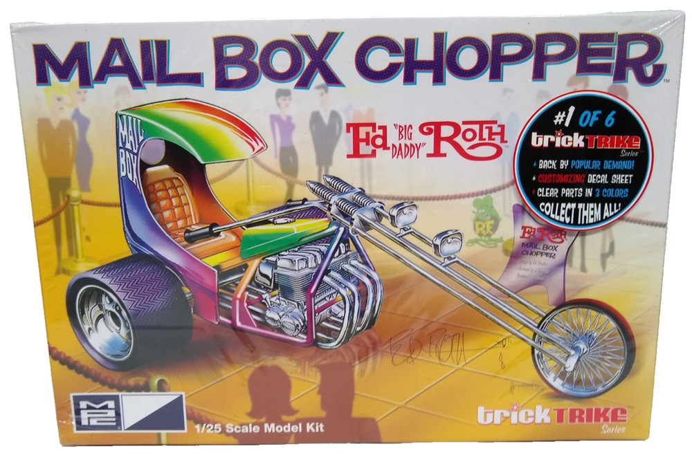 MPC Ed Roth’s Mail Box Chopper Trick Trike Series 1:25 Big Daddy Model Kit 892