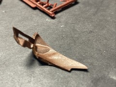 1978 Chevrolet Monza Dark Camel Dealer Promo Model Kit For Parts Only