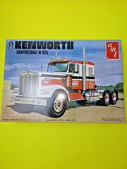 Kenworth Conv W- Parts Lenses Cab Hood Fenders Bumper Glass Grille AMT NEW PARTS