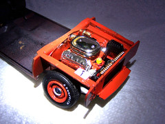 PRO BUILT AMT 1/25 HEMI ORANGE 1968 426 HEMI ROAD RUNNER STREET RACER-DETAILED!!