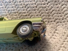 Lot Of 2 Vintage AMT 1/25 Ford Thunderbird Promo Car Models 1962 & 64 Coupes