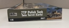 IBG 35071 7TP Polish Tank Twin Turret (Early) Open Box Parts Bags Sealed 1/35