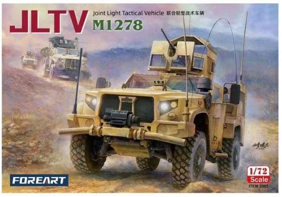 ForeArt 2005 1/72 US Army M1278 JLTV Joint Light Tactical Vehicle Kit US Seller