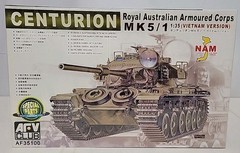 AFV Club Royal Australia Armoured Corps Centurion MK.5/1 Vietnam 1/35 Model Kit