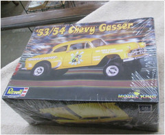 M35A Rare Pop 1 REVELL ’53/54 Chevy Gasser MODEL KIT 1:25 MODEL KING 85-2084