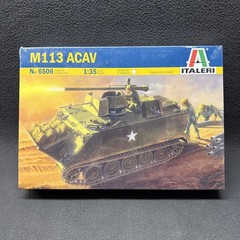 Italeri 6506 M113 ACAV 1:35 Model Kit Factory Sealed Military Armored Carrier