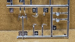 1940 FORD Standard Coupe HANDLES, , WIPERS & MORE 1/25 Monogram Model PARTS