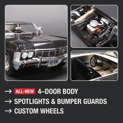1967 Chevy Impala 4-Door Supernatural 1:25 Scale Model Kit