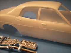 1978 Dodge Monaco 1/25 Hood Body Glass Chrome Bumper Cali Cop Car Taxi Model