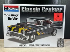 MONOGRAM CLASSIC CRUISER ’56 CHEVY BEL AIR – 1:24 SCALE KIT #85-0881 SEALED NIB