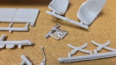 1950 Ford Convertible COMPLETE INTERIOR & UPGRADES 1:25 AMT NEW Model PARTS