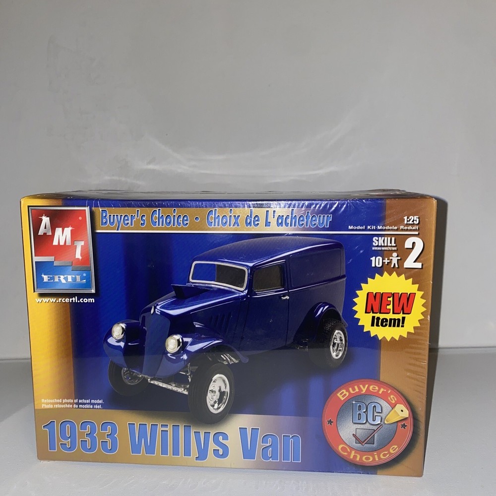 SEALED AMT ERTL 1933 WILLY’S VAN BUYER’S CHOICE Model Car Kit “NEW” 31566