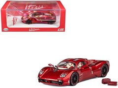 CM Models CM64-UTOPIA-ICHEMO 1/64 Pagani Utopia Red Metallic with Red