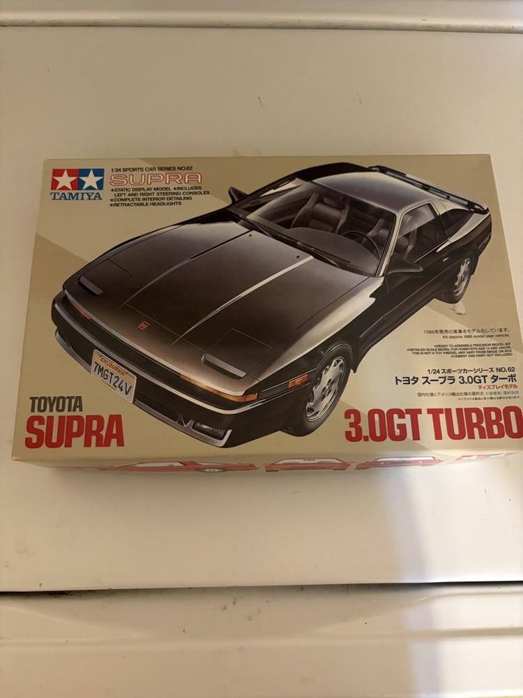 Tamiya Toyota Supra 3.0GT Turbo. Rare, In Great Condition.