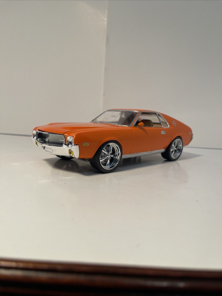 1969 AMC AMX built model car 1/25.