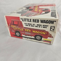 Lindberg Little Red Wagon 1/25 Scale Plastic Model Kit