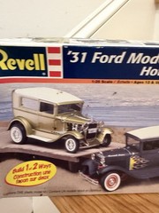 Revell 85-2169 – 1931 Ford Model A Sedan Hot Rod 2 ‘in 1 kit Parts