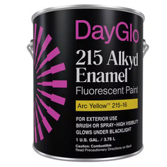 215 Series 1 Gal. Arc Yellow Fluorescent Paint