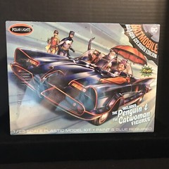 POLAR LIGHTS 998/12 BATMOBILE BAD GUY GETAWAY EDITION MODEL KIT-NIB-1/25 SCALE