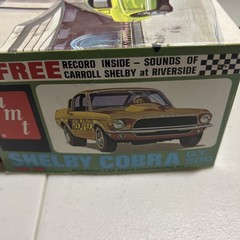 Rare 1968 AMT Model Kit Shelby Cobra G.T. 500 . #T296-200 1:25