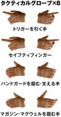 TOMYTEC 1/12 Little Armory Tactical Gloves Sosai Shoujo Garden (Tan) ✨USA Seller
