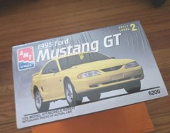 AMT ERTL 95 Ford Mustang GT Muscle Car Model Kit #6200 94 96 97 Nib
