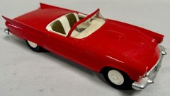 Vintage 1957 AMT 2 DR CONVERTIBLE FORD T-BIRD FRICTION THUNDERBIRD (A8)