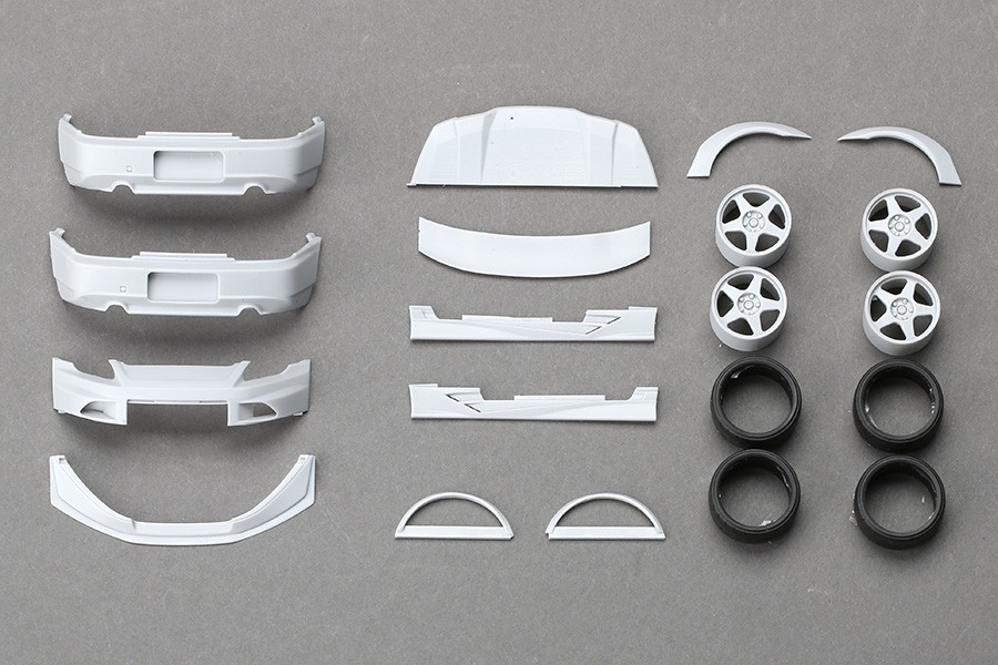 Hobby Design 1/24 S2000 Wide Body Transkit for Tamiya kit