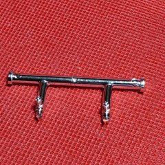 Chrome Rear Push Bumper 1933 Willys Gasser Van 1:25 Scale Model Car Part MPC