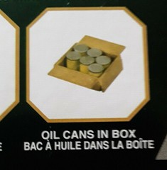 Tip Top Shop #2 PART ONLY 1/25 Diorama Coke Machine Oil Cans Gas Station Garage