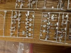 Unassembled Model Car Kit Parts Lot