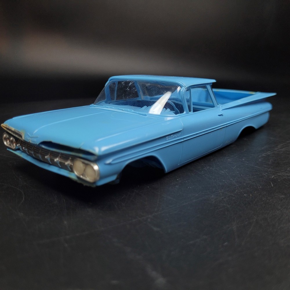 Vintage, AMT, 1959 EL CAMINO, 3 in 1 Kit, Trophy Series, 1:25, 2759-150 Parts