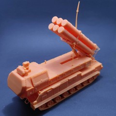 1/72/87/144 Russian Beech M3 Missile Launcher Vehicle Kit Model Kit Unpainted