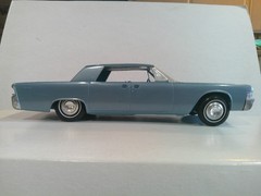 AMT 1965 Lincoln Continental Hardtop Promo 1/25 Scale Lt Blue Read Description