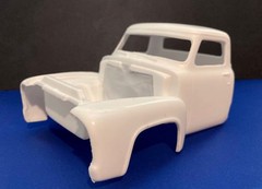 1953 FORD F-100 CHOPPED RESIN CONVERSION KIT for AMT 1953 FORD PICKUP TRUCK KITS