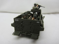 ROCO MINITANKS DBGM #278/280 US Army WWII M3 Halftrack w Crew