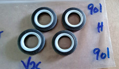 AMT Whitewall Tires 1/25 scale for car/pickup Package # 901 “READ DESC” #######